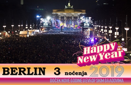 BERLIN NOVA GODINA 2019 3 NOĆENJA