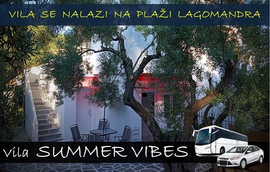 Vila Summer Vibes Lagomandra Plaža Sitonija Neos Marmaras