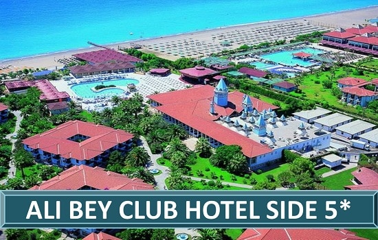 Ali Bey Club Beach Spa Hotel Resort Side Antalija Turska Letovanje Turisticka Agencija Salvador Travel
