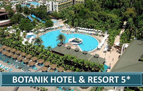 Botanik Hotel & Resort Alanja Turska Letovanje Turska Leto Antalijaska regija Turisticka Agencija Salvador Travel