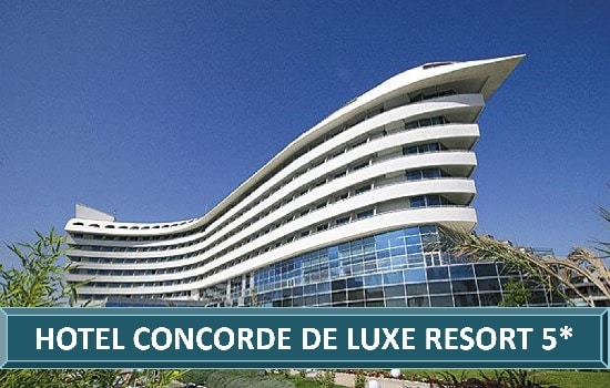 Hotel Concorde De Luxe Resort 5* Lara Turska