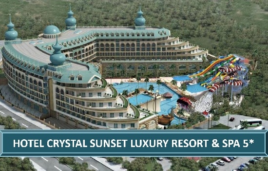 Hotel Crystal Sunset Luxury Resort & Spa 5* Side Turska