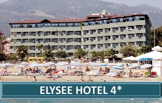 Elysee Hotel Alanja Turska Letovanje Turska Leto Antalijaska regija
