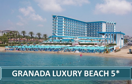 Granada Luxury Beach Hotel Resort Alanja Turska Letovanje Turska Leto Antalijaska regija Turisticka Agencija Salvador Travel