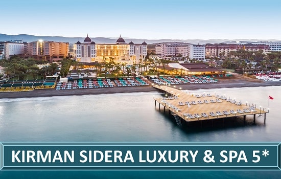 Kirman Sidera Luxury Spa Beach Hotel Resort Alanja Turska Letovanje Turska Leto Antalijaska regija Turisticka Agencija Salvador Travel
