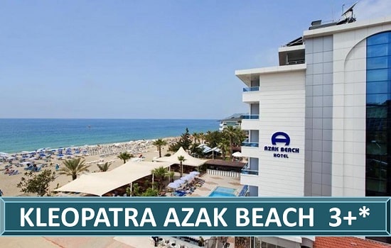 Kleopatra Azak Beach Hotel Alanja Turska Letovanje Turska Leto Antalijaska regija