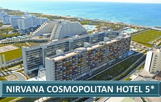 Nirvana Cosmopolitan Hotel Resort Lara Antalija Turska Letovanje Turisticka Agencija Salvador Travel
