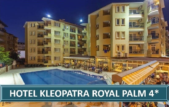 Hotel Kleopatra Royal Palm 4* Alanja Turska