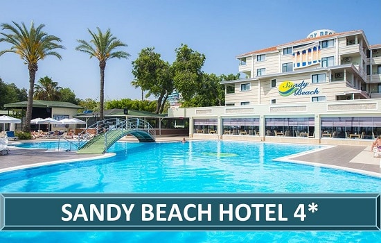 SANDY BEACH HOTEL SIDE ANTALIJA TURSKA LETOVANJE TURISTICKA AGENCIJA SALVADOR TRAVEL NOVI SAD