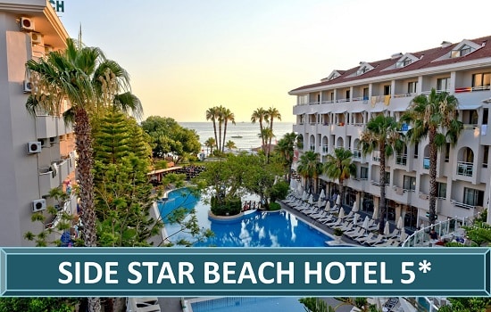 SIDE STAR Beach Spa Hotel Resort Side Antalija Turska Letovanje Turisticka Agencija Salvador Travel