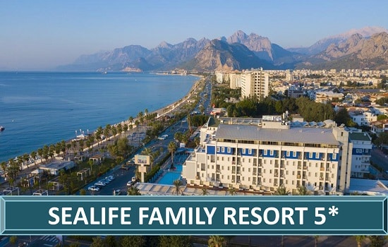 Sealife Family Hotel Resort Lara Antalija Turska Letovanje Turisticka Agencija Salvador Travel