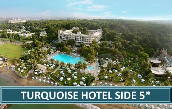 TURQUOISE Side Beach Spa Hotel Resort Side Antalija Turska Letovanje Turisticka Agencija Salvador Travel