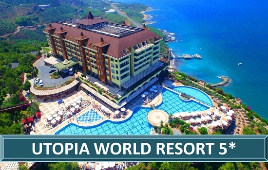 Utopia World Resort Hotel Alanja Turska Letovanje Turska Leto Antalijaska regija Turisticka Agencija Salvador Travel