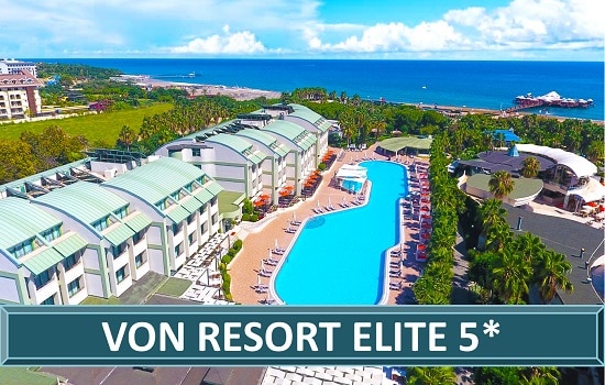 VON RESORT ELITE Spa Hotel Resort Side Antalija Turska Letovanje Turisticka Agencija Salvador Travel