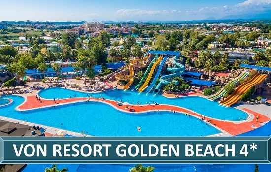 VON RESORT GOLDEN BEACH Spa Hotel Resort Side Antalija Turska Letovanje Turisticka Agencija Salvador Travel