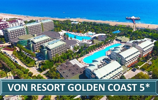 VON RESORT GOLDEN COAST Spa Hotel Resort Side Antalija Turska Letovanje Turisticka Agencija Salvador Travel