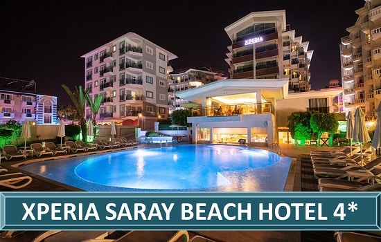 Xperia Saray Beach Hotel Alanja Turska Letovanje Turska Leto Antalijaska regija