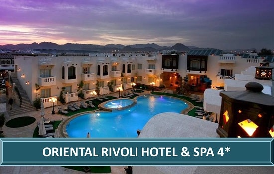 Hotel Oriental Rivoli Hotel & Spa 4* Šarm El Šeik