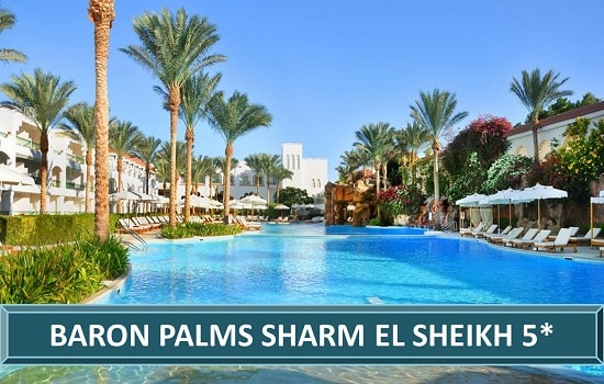 Baron Palms Sharm El Sheikh Resort Spa hotel Sharm Sarm el Seik Letovanje Egipat Turisticka Agencija Salvador Travel