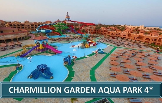 Charmillion Garden Aqua Park resort hotel Sharm Sarm el Seik Letovanje Egipat Turisticka Agencija Salvador Travel