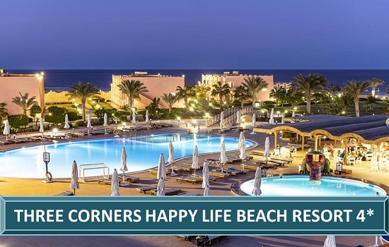 The Three Corners Happy Life Beach Resort 4 Marsa Alam Egipat Letovanje