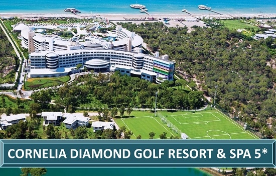CORNELIA DIAMOND GOLF RESORT & SPA Belek Hotel Resort Spa Letovanje Belek Leto Turska Turisticka Agencija Salvador Travel