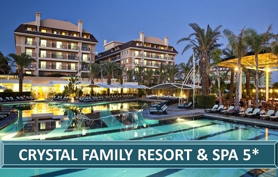 CRYSTAL FAMILY RESORT & SPA Belek Hotel Resort Spa Letovanje Belek Leto Turska Turisticka Agencija Salvador Travel