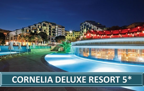Cornelia Deluxe Hotel Belek Hotel Resort Spa Letovanje Belek Leto Turska Turisticka Agencija Salvador Travel