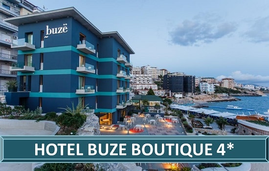Hotel Buze Boutique Saranda Leto Albanija Letovanje Turisticka Agencija Salvador Travel