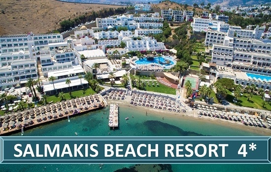 Salmakis Beach Resort Spa Hotel Bodrum Leto Turska Letovanje