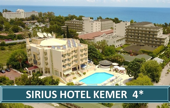 Sirius Hotel Kemer Hotel Resort Spa Letovanje Kemer Leto Turska Turisticka Agencija Salvador Travel