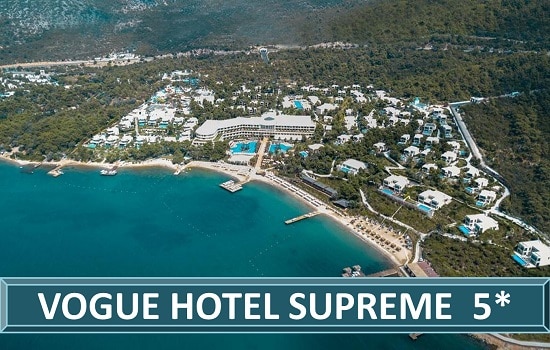 Vogue Hotel Supreme Bodrum Resort Spa Hotel Bodrum Leto Turska Letovanje