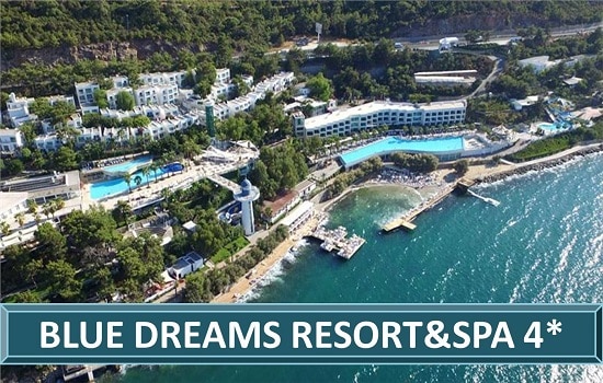 blue dreams resort spa hotel turska bodrum letovanje salvador travel