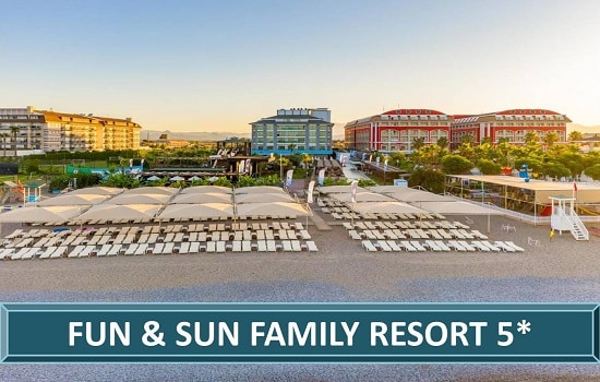 fun & sun family resort belek turska letovanje salvador travel turisticka agencija novi sad