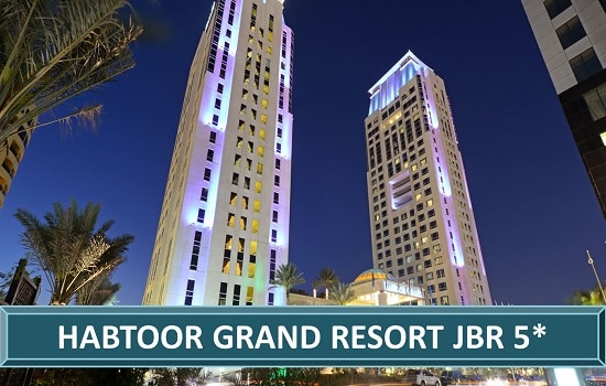 HABTOOR GRAND RESORT JBR beach hotel 4 DUBAI putovanje turisticka agencija Salvador Travel Novi Sad putovanja