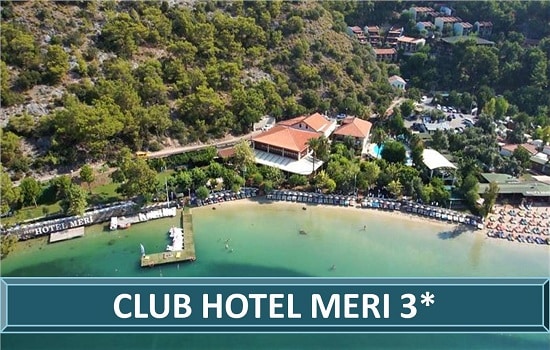 CLUB HOTEL MERI FETIJE TURSKA LETOVANJE TURISTICKA AGENCIJA SALVADOR TRAVEL NOVI SAD