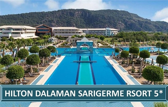 HILTON DALAMAN SARIGERME RSORT HOTEL FETIJE TURSKA LETOVANJE TURISTICKA AGENCIJA SALVADOR TRAVEL NOVI SAD