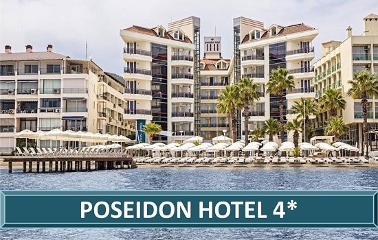 POSEIDON BEACH HOTEL MARMARIS TURSKA LETOVANJE TURISTICKA AGENCIJA SALVADOR TRAVEL NOVI SAD