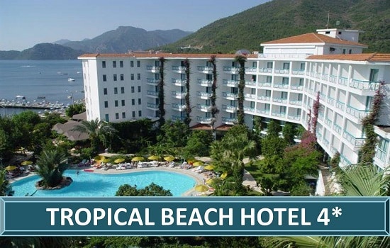 TROPICAL BEACH HOTEL MARMARIS TURSKA LETOVANJE TURISTICKA AGENCIJA SALVADOR TRAVEL NOVI SAD