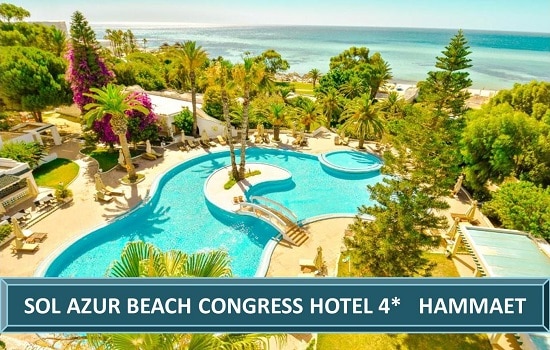 Hotel Sol Azur Beach CONGRESS hamamet tunis letovanje salvador travel turisticka agencija novi sad