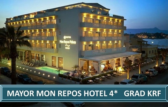 MAYOR MON REPOS HOTEL GRAD krf grcka letovanje