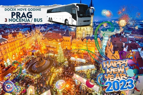 nova godina PRAG BUS 3 NOCENJA 2023