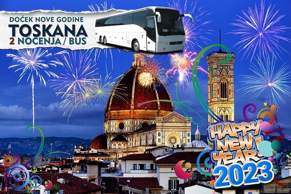 nova godina TOSKANA BUS 2023